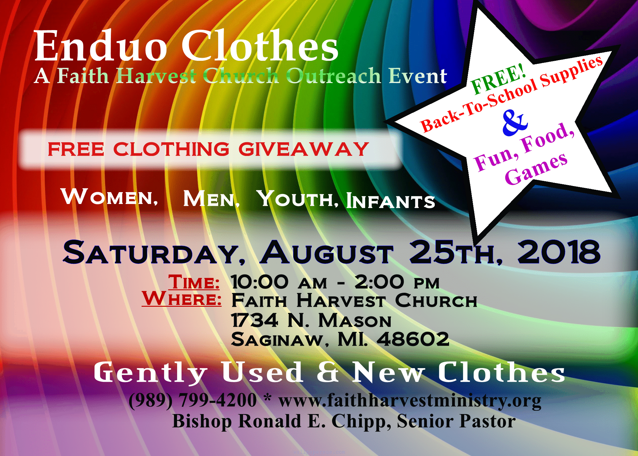 Enduo Clothes - Faith Harvest Church